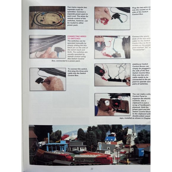 Model Railroading Made "E-Z"w Bachmanns E-z Track System Robert Scheicher 1995 - Picture 2 of 12